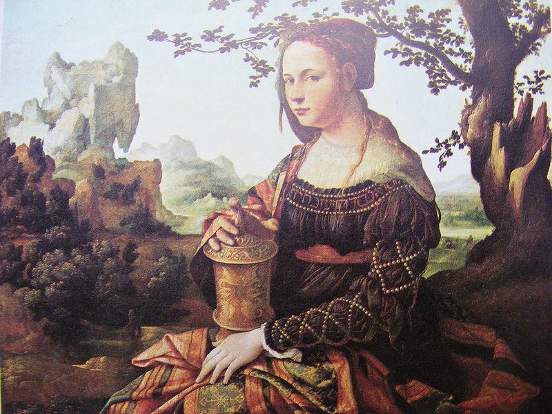 Jan van Scorel Maria Magdalena France oil painting art